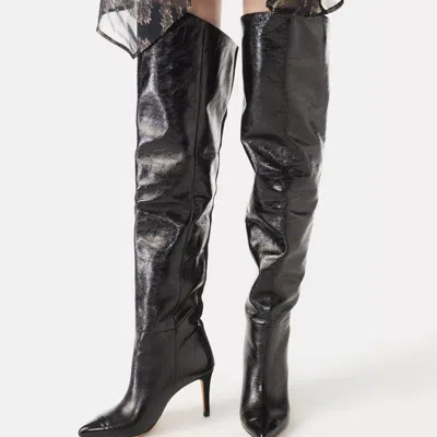 Iro Brelidy Leather Boots In Black