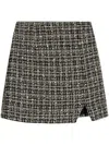 Iro Bryan Side-slit Skirt In Black