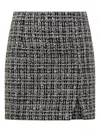Iro Bryan Side-slit Skirt In Grey