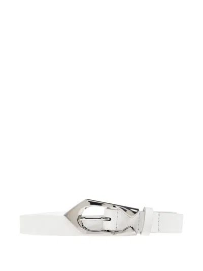 Iro Buckle-fastening Belt In White