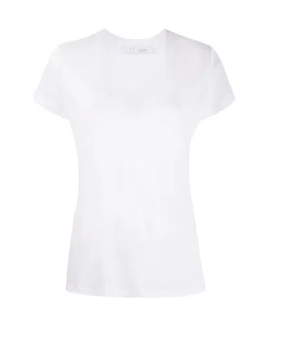 Iro Burn-out T-shirt In White