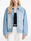 Iro Buttoned Jacket In Blue