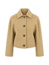 BUTTON-UP COLLARED JACKET