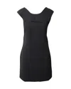 Iro Calley Cutout Mini Dress In Black Acetate In Black