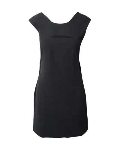 Iro Calley Cutout Mini Dress In Black Acetate
