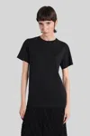 Iro Candida T-shirt In Black Cotton In Black