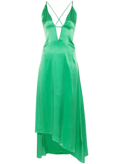 Iro Caravela Midi Skirt In Green