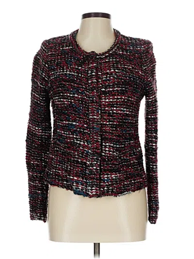 Pre-owned Iro Cardigan Sweater In Burgundy