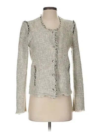 Pre-owned Iro Cardigan Sweater In Silver