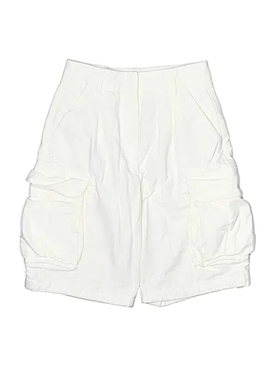 Pre-owned Iro Cargo Shorts In White