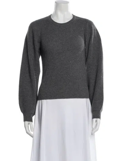 Pre-owned Iro Cashmere Crew Neck Sweater In Gray
