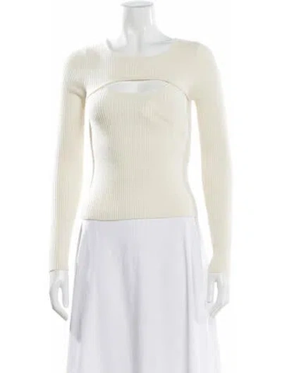 Pre-owned Iro Cashmere V-neck Top In Neutral