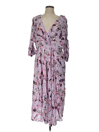 Pre-owned Iro Casual Dress In Purple