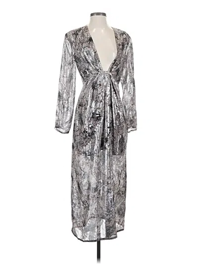 Pre-owned Iro Casual Dress In Silver