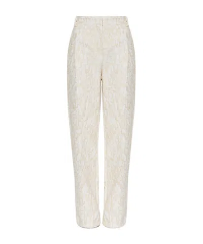 Iro Casual Pants With Belt Loops In White