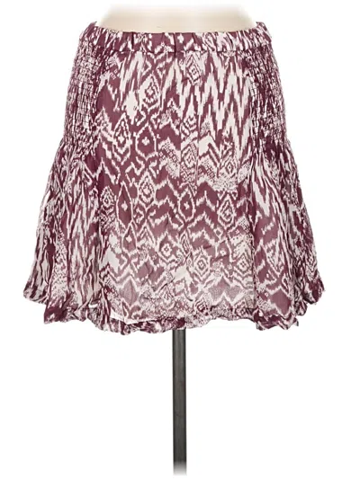 Pre-owned Iro Casual Skirt In Burgundy