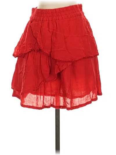 Pre-owned Iro Casual Skirt In Red