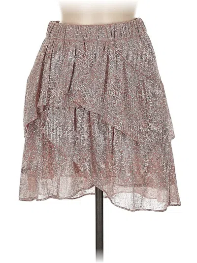 Pre-owned Iro Casual Skirt In Silver