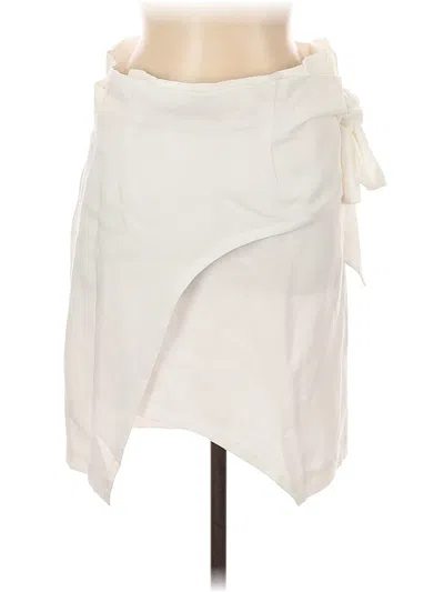 Pre-owned Iro Casual Skirt In White