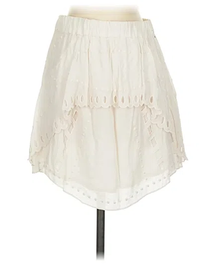 Pre-owned Iro Casual Skirt In White