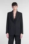 Iro Chalan Blazer In Black Polyester