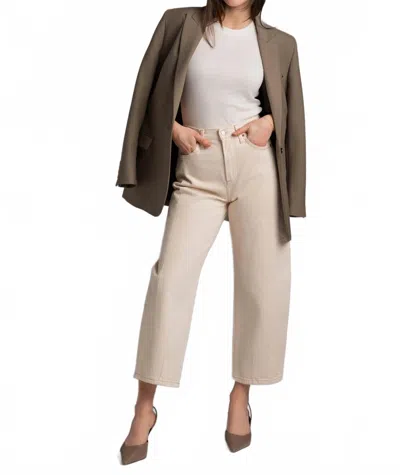 Iro Chalan Straight-cut Blazer In Khaki In Purple