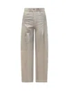 Iro Chandra Jeans In Silver