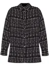 Iro Long-sleeved Casual Jacket In Black