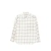 Iro Check-pattern Button-down Shirt In Gray