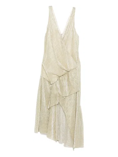 Iro Chelsy Asymmetric Dress In Multi
