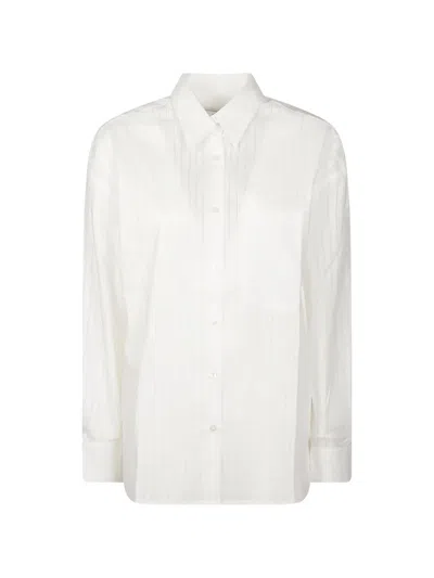 Iro Chest-pocket Long-sleeve Shirt In White