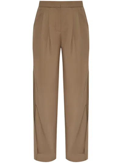 Iro Cirse Trousers In Kaki Pastello