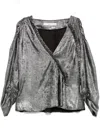 Iro Clariel Blouse In Silver