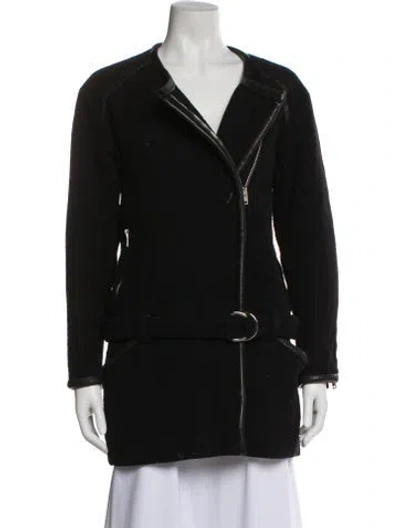 Pre-owned Iro Coat In Black