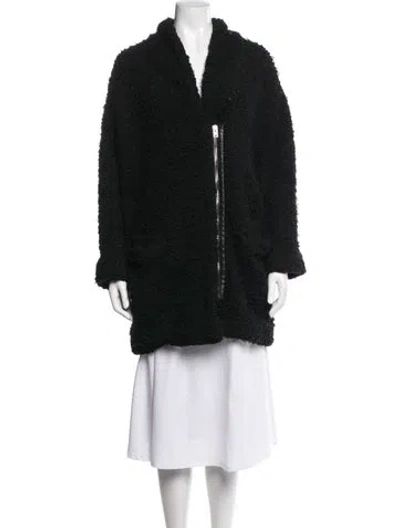 Pre-owned Iro Coat In Black