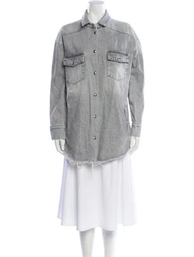 Pre-owned Iro Coat In Gray