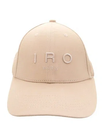 Pre-owned Iro Cotton Baseball Hat In Neutrals