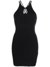 Iro Black Black Halterneck Short Dress In Black