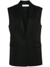 IRO IRO COTTON SINGLE BREASTED VEST