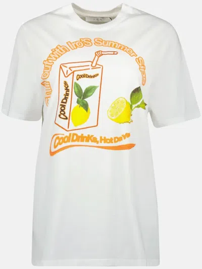 Iro Cotton T-shirt In White