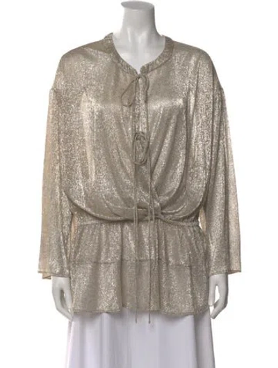 Pre-owned Iro Cowl Neck Long Sleeve Sweatshirt