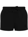 Iro Cresia Cotton Shorts In Black