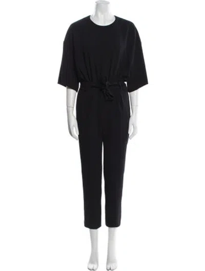 Pre-owned Iro Crew Neck Jumpsuit In Black