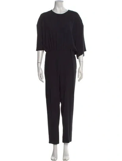 Pre-owned Iro Crew Neck Jumpsuit In Black
