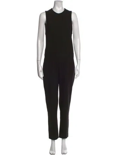 Pre-owned Iro Crew Neck Jumpsuit In Black