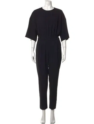 Pre-owned Iro Crew Neck Jumpsuit In Black