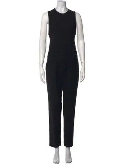 Pre-owned Iro Crew Neck Jumpsuit In Black