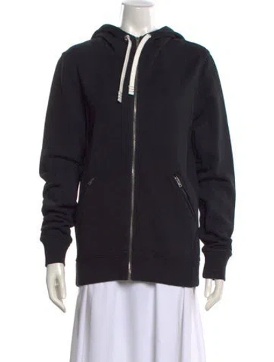 Pre-owned Iro Crew Neck Long Sleeve Hoodie In Black