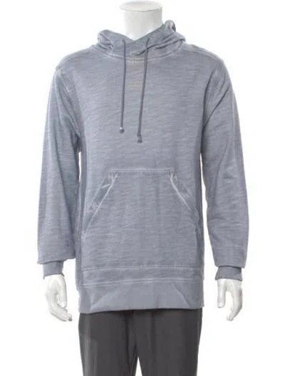 Pre-owned Iro Crew Neck Long Sleeve Hoodie In Blue