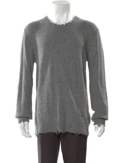 Pre-owned Iro Crew Neck Long Sleeve Pullover In Gray